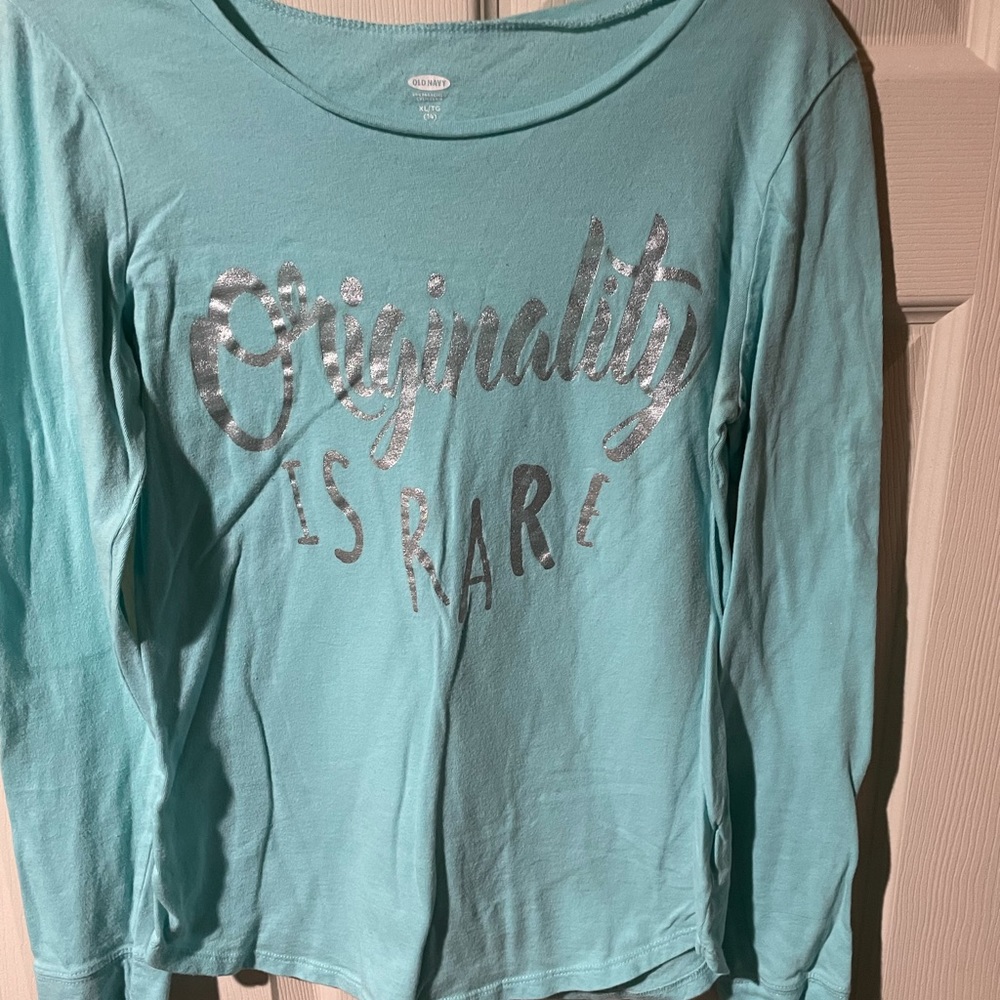 Girls long sleeved tee